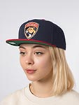 Бейсболка MITCHELL NESS арт. HHSS5367-FPTYYPPPNYRD Florida Panthers NHL (темно-синий / красный)